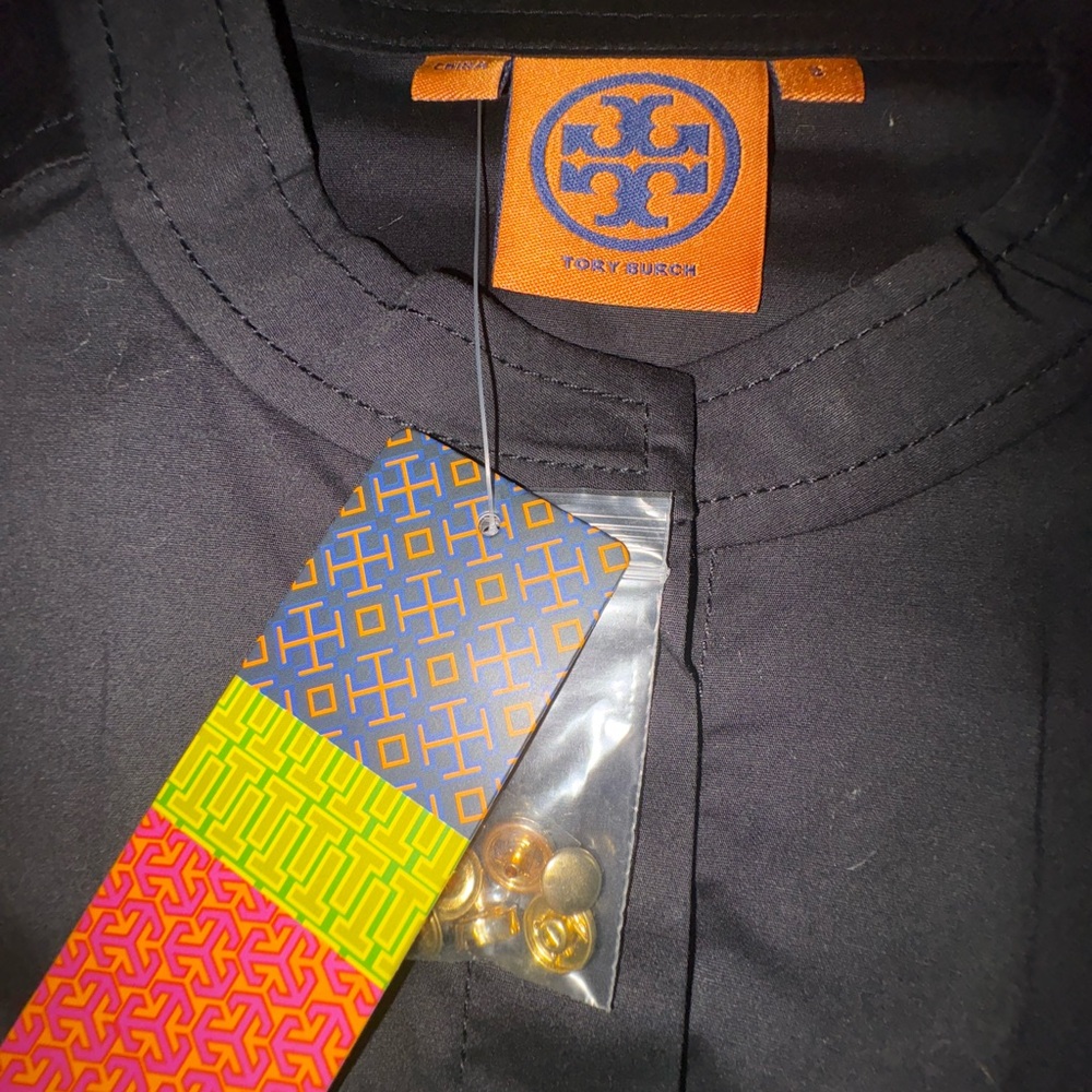 Tory Burch Black Aaron Shirt